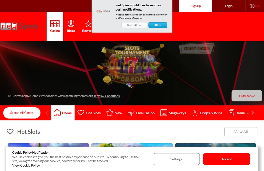 Red Spins Casino